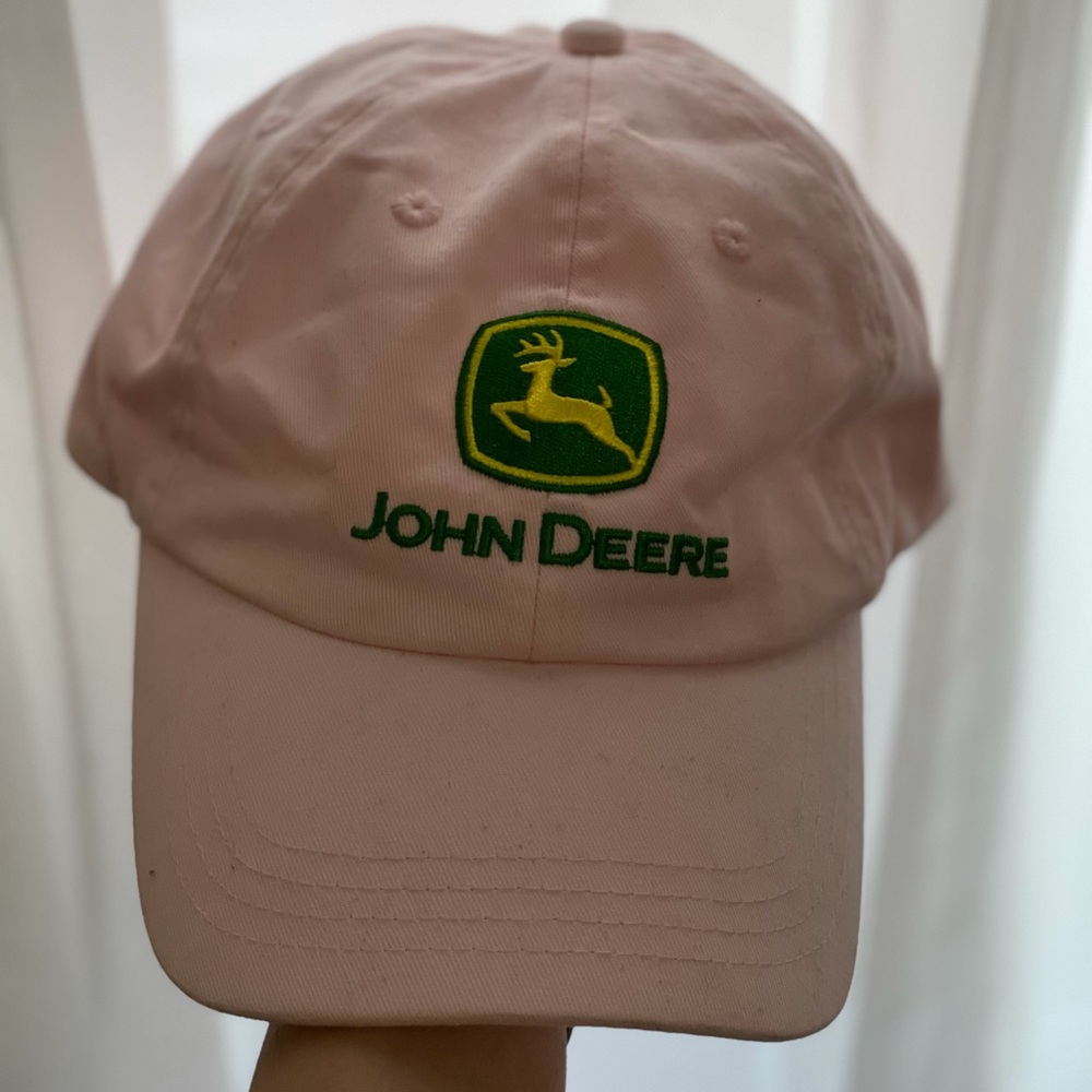John Deere Pink Cap